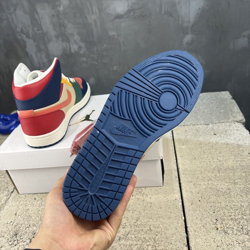 Jordan 1 Mid SE Multi-color Sneaker