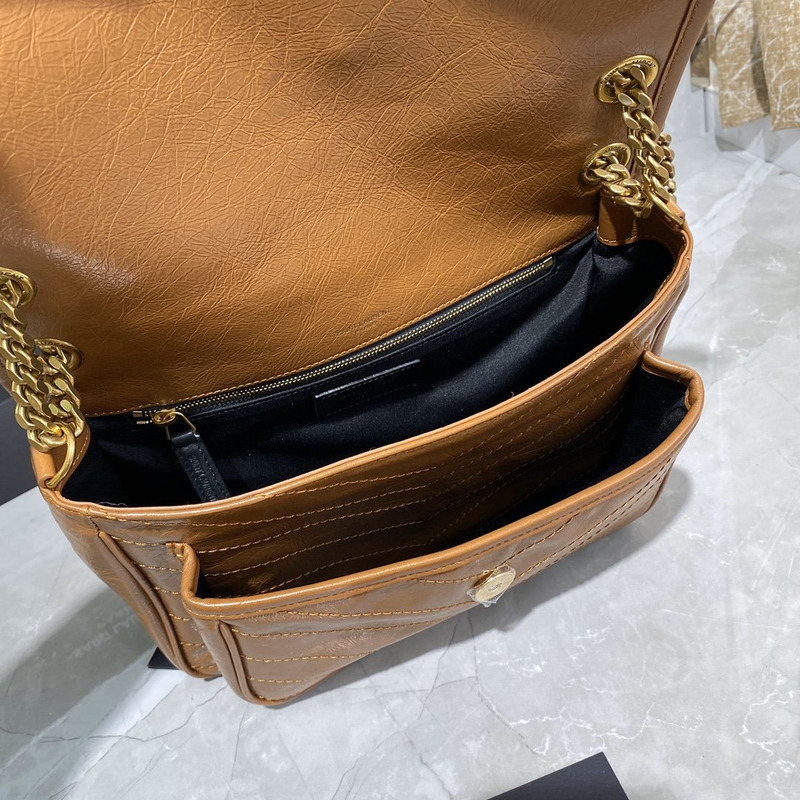 Saint Laurent Niki Baby Small Leather Shoulder Bag