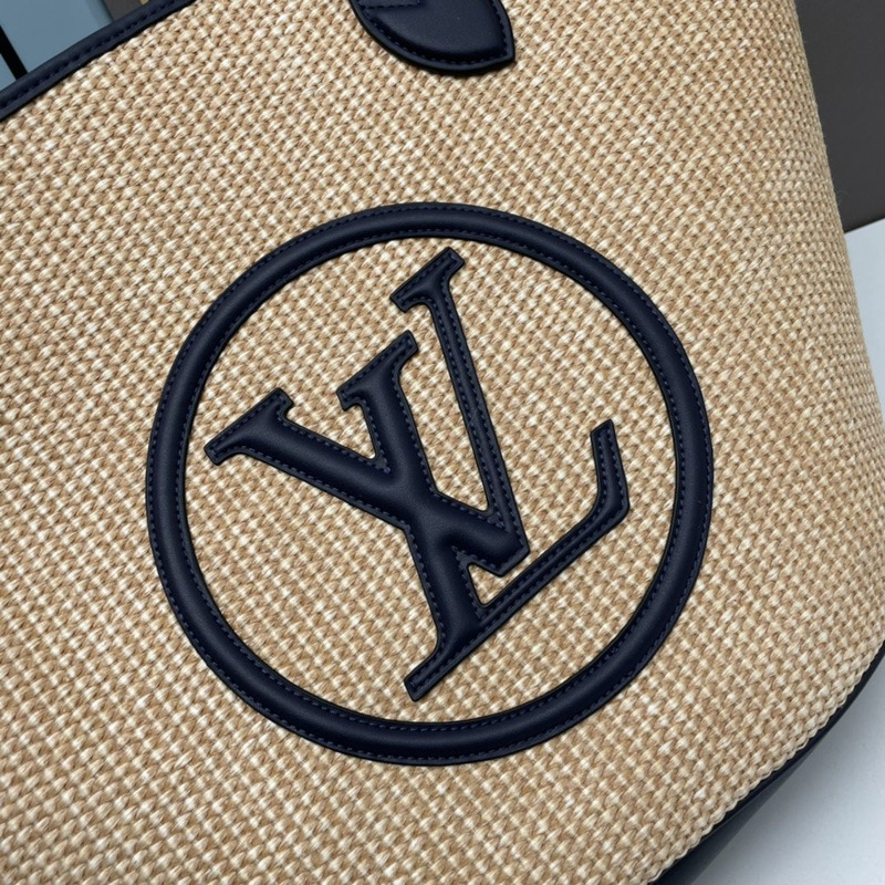 l**is V*t*n dauphine tote bag with black logo