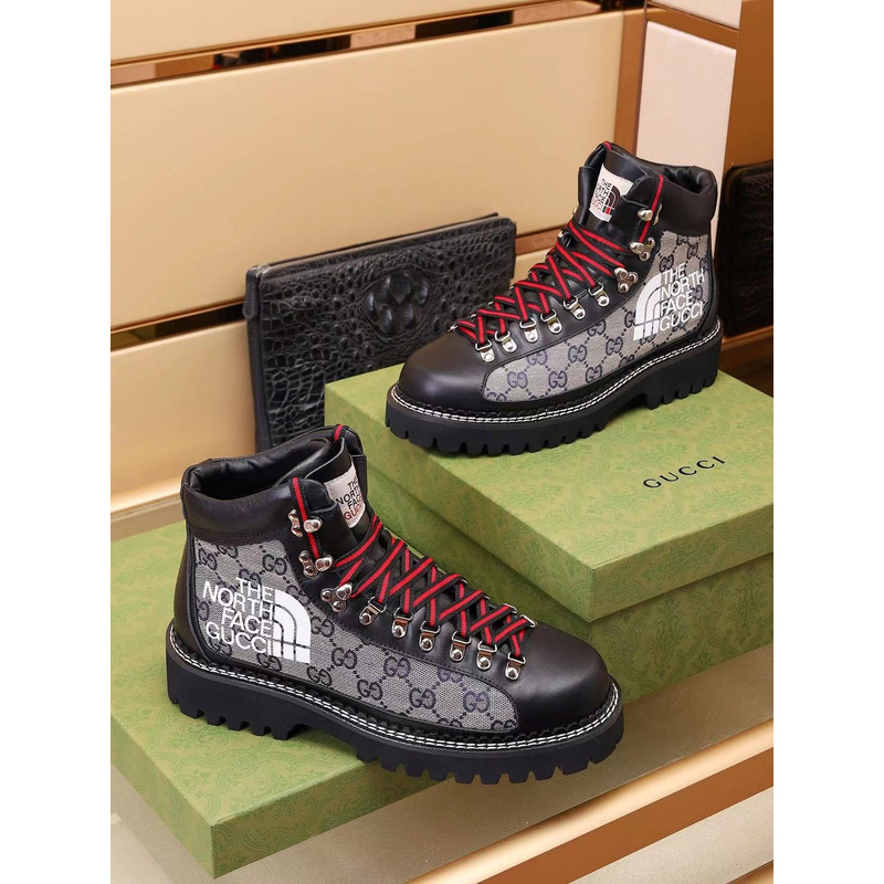 g*u*i x the n0*h F**e ankle boots black