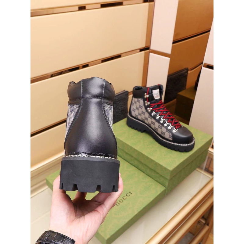 g*u*i x the n0*h F**e ankle boots black