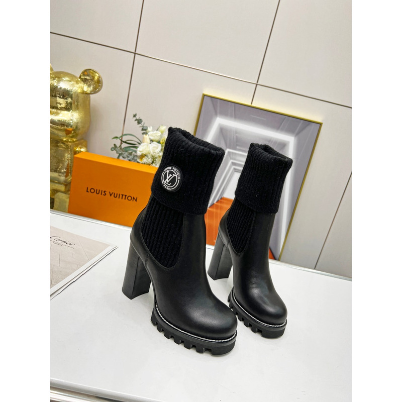 l**is V*t*n star trail ankle boots black