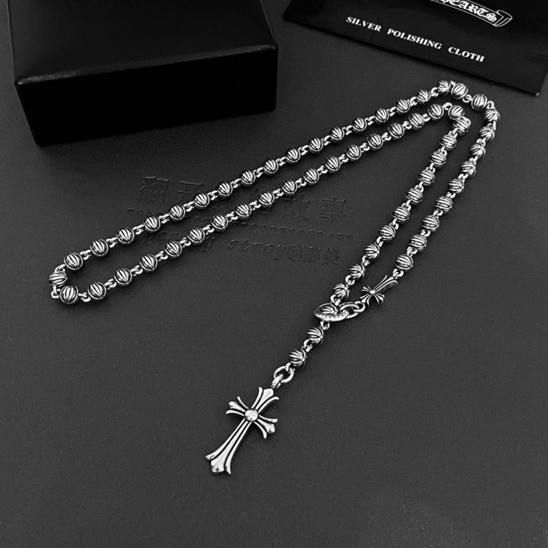 Chrome Heart Cross Necklace