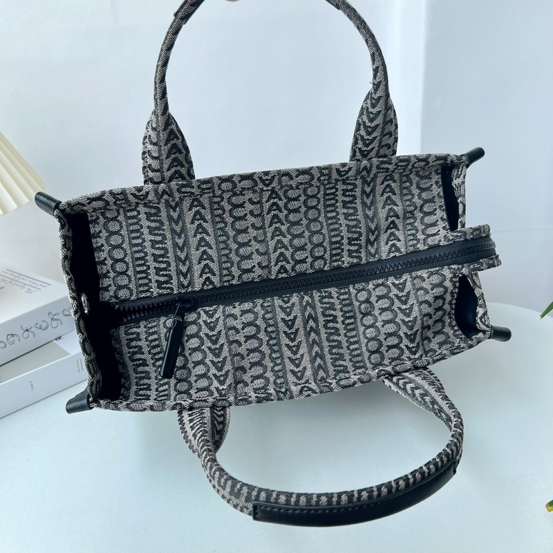 Marc Jacobs The Tote Large Bag Beige and Black