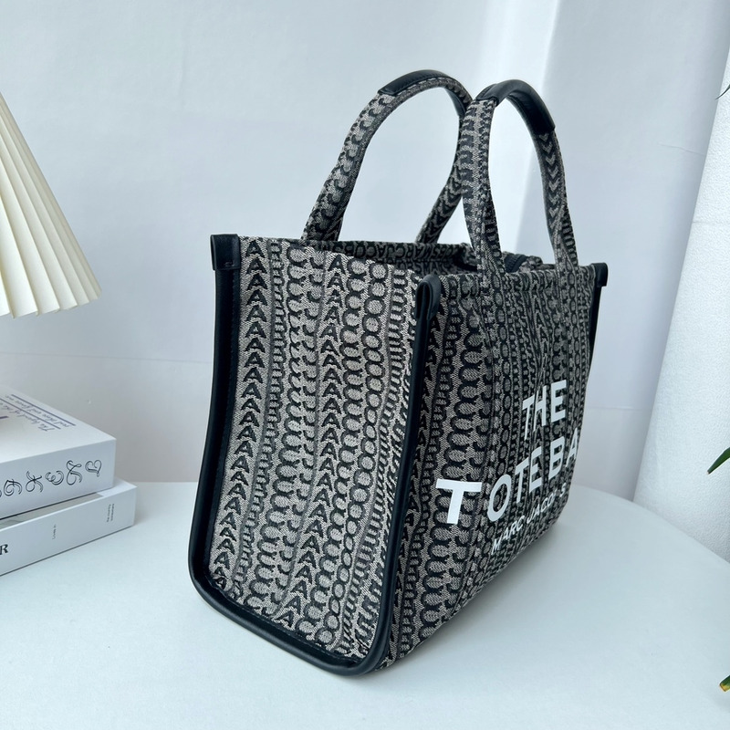 Marc Jacobs The Tote Large Bag Beige and Black