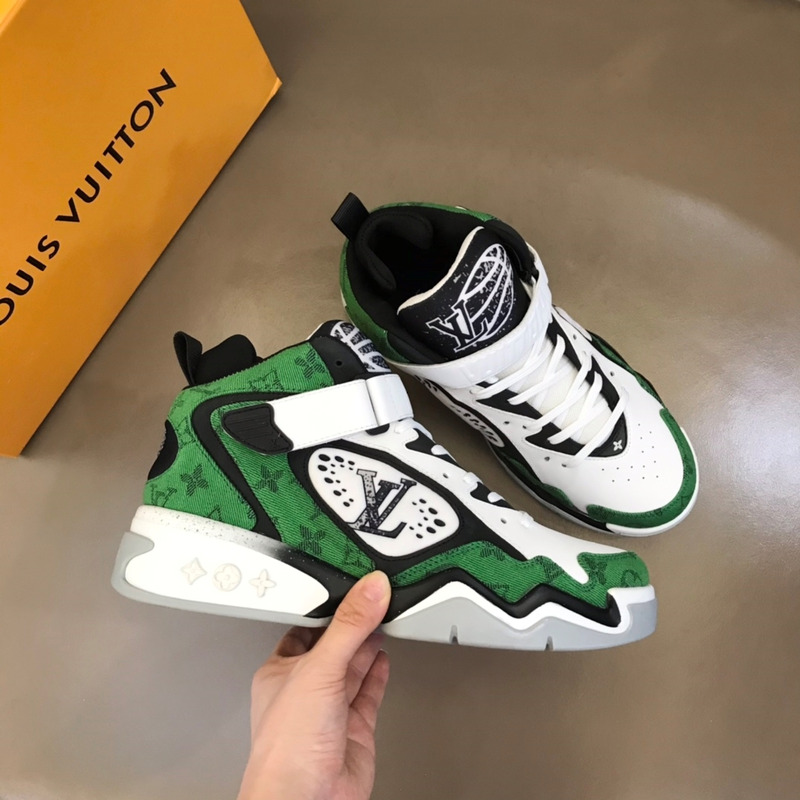 l**is V*t*n lv trainer 2 sneaker boot green