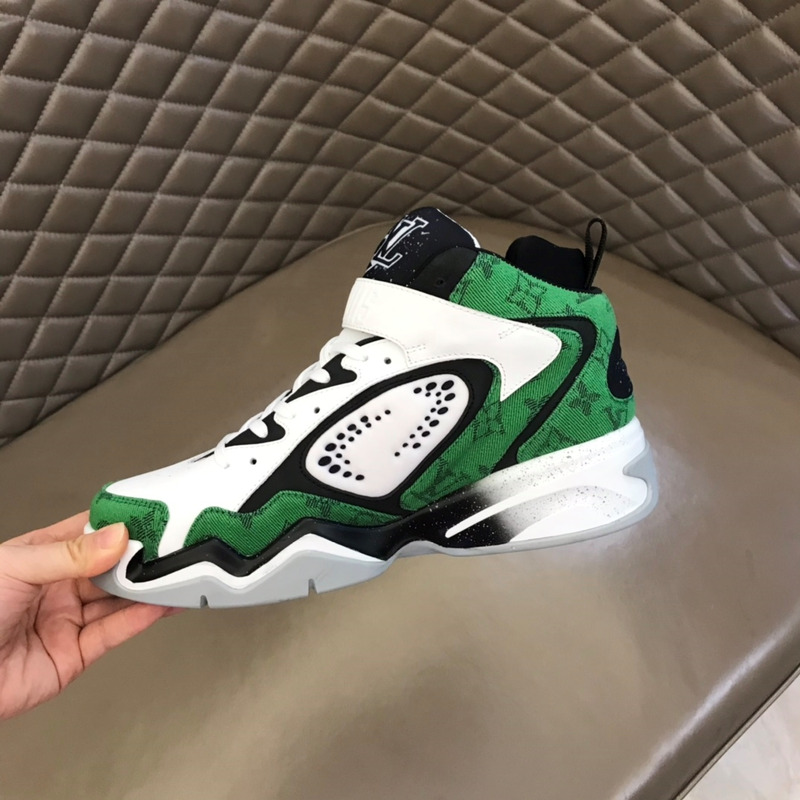 l**is V*t*n lv trainer 2 sneaker boot green