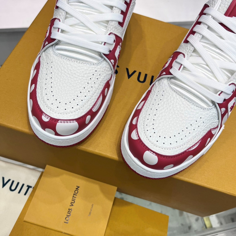 l**is V*t*n lv x yk lv tranier sneaker red