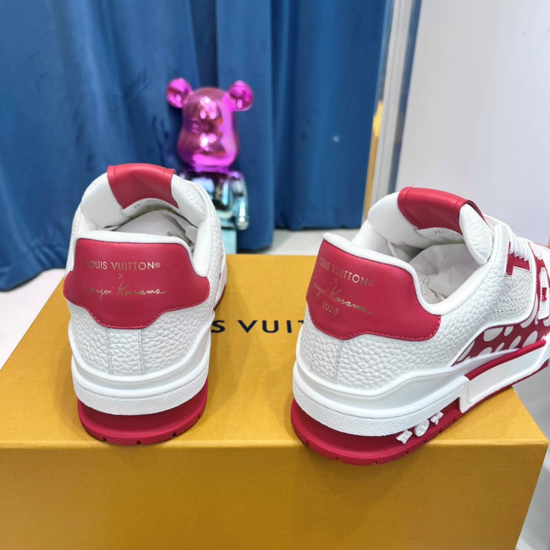 l**is V*t*n lv x yk lv tranier sneaker red