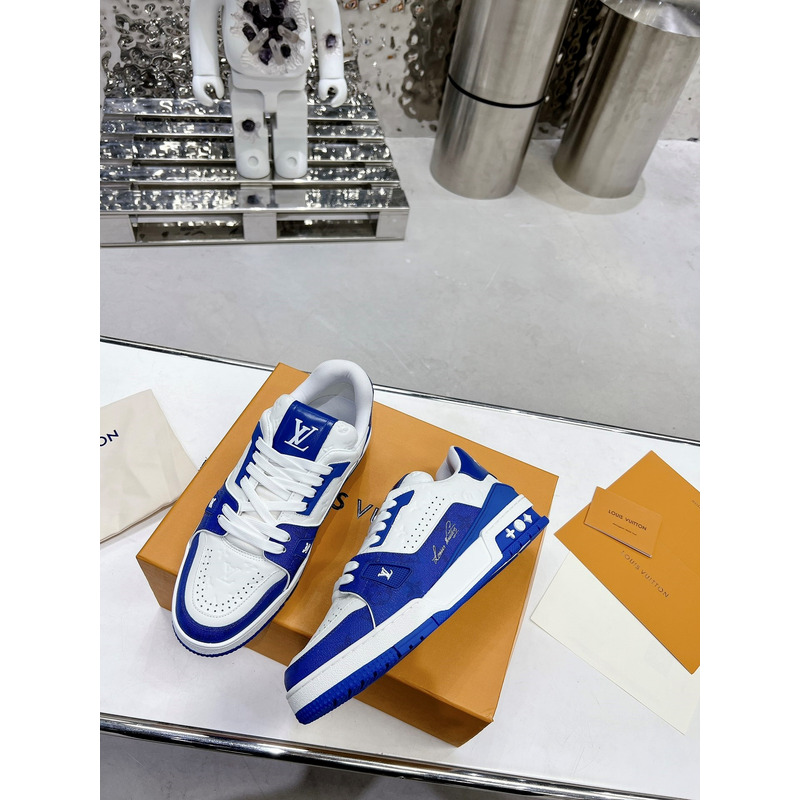 l**is V*t*n lv trainer sneaker blue