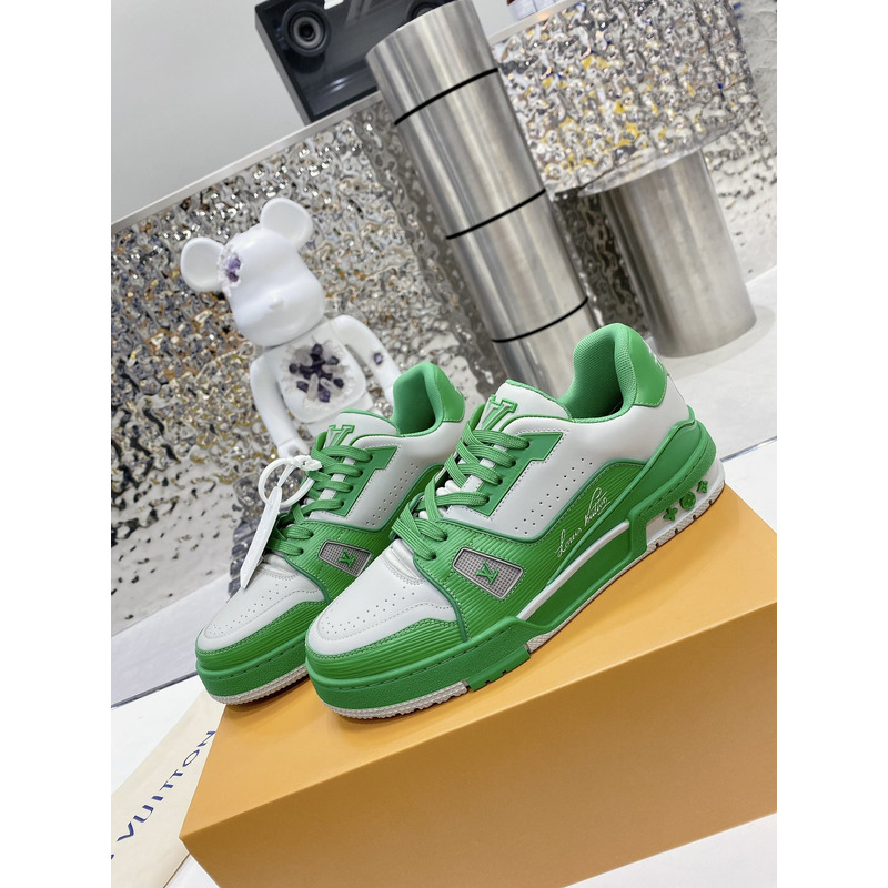 l**is V*t*n lv trainer #54 green grey