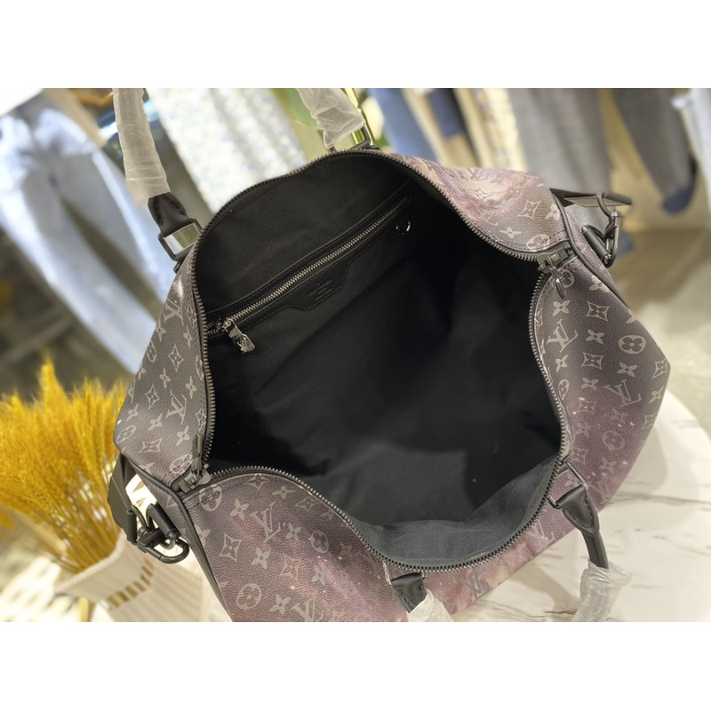 l**is V*t*n keepall bandouliere monogram galaxy 50 black multicolor