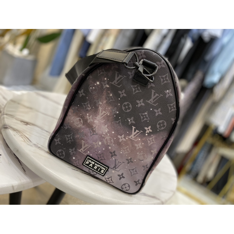 l**is V*t*n keepall bandouliere monogram galaxy 50 black multicolor