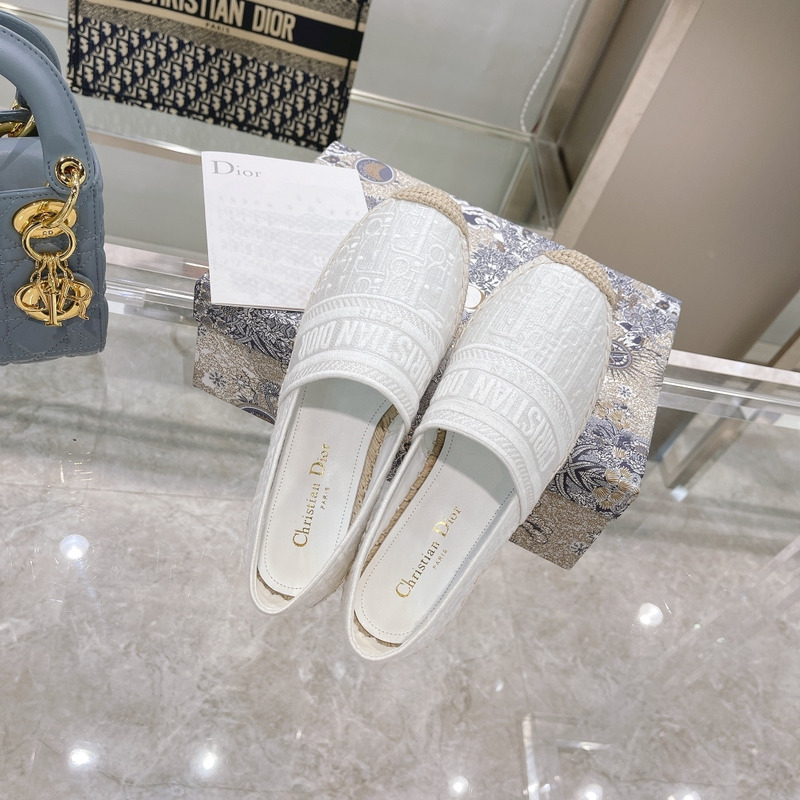 D*or classic latest fisherman shoes flat shoes white