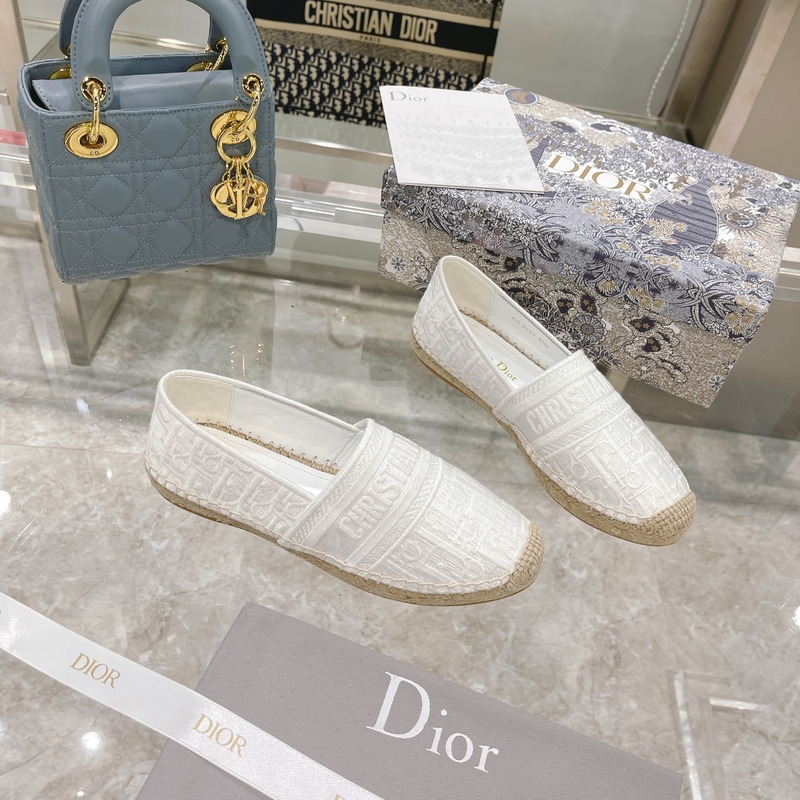 D*or classic latest fisherman shoes flat shoes white