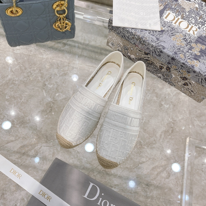D*or classic latest fisherman shoes flat shoes white