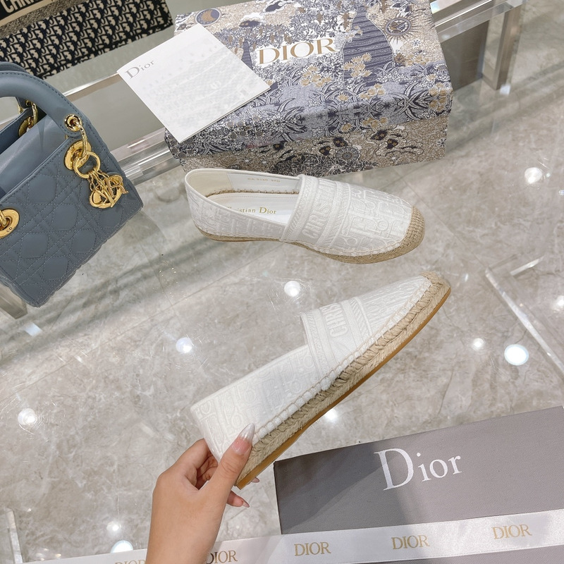 D*or classic latest fisherman shoes flat shoes white