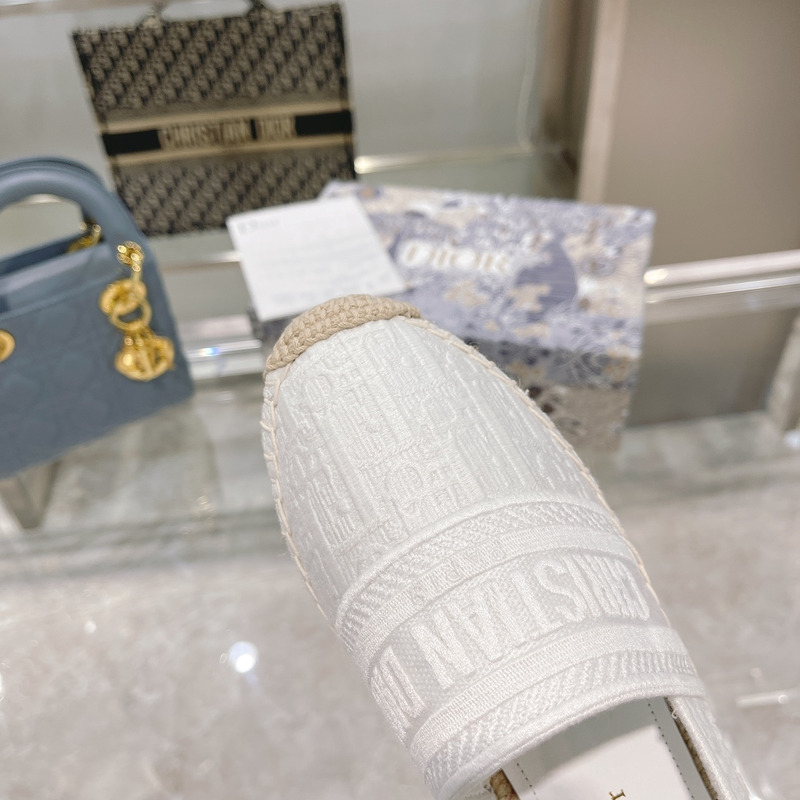 D*or classic latest fisherman shoes flat shoes white