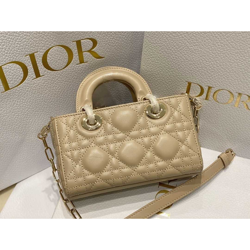 D*or micro lady d-joy bag milk tea color