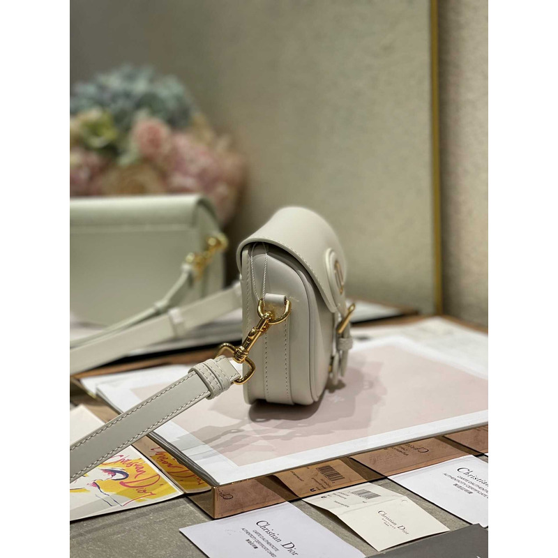 D*or bobby bag small box calfskin latte