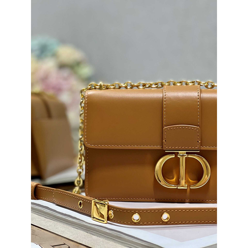 D*or 30 montaigne east-weat chain bag brown
