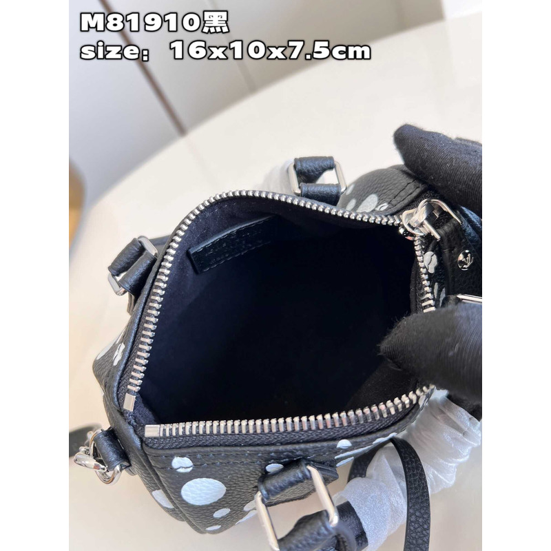 l**is V*t*n x yayoi kusama nano speedy black/white