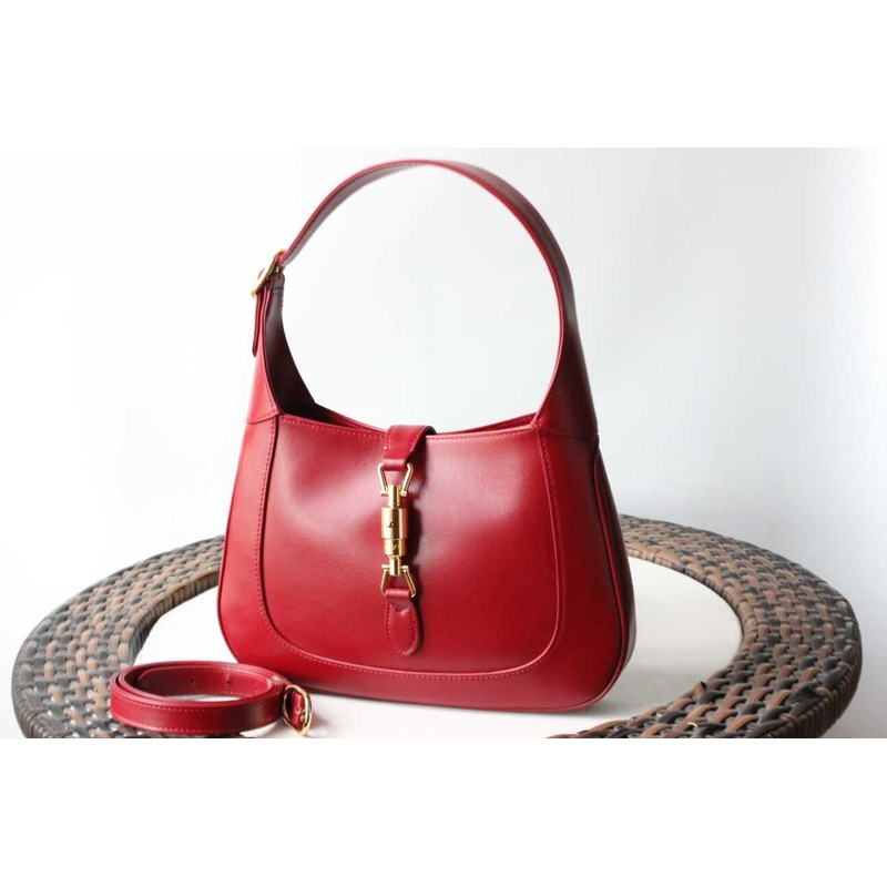G*u*i jackie 1961 small shoulder bag red leather