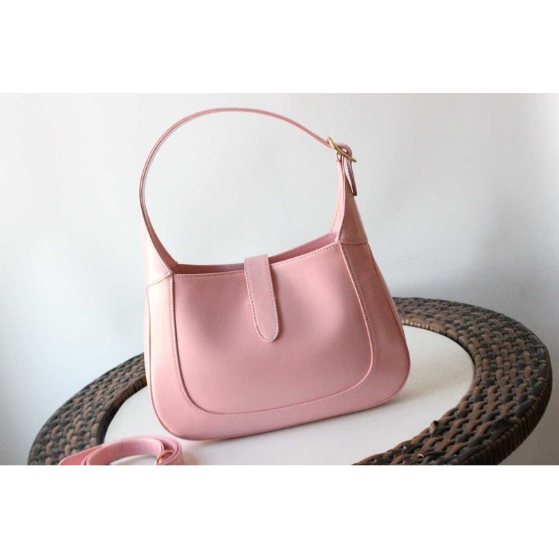 G*u*i jackie 1961 small shoulder bag pink leather