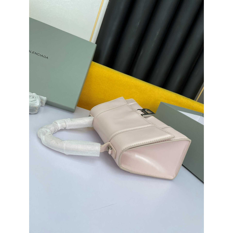 Ba*len*cia*ga hourglass xs tote pink