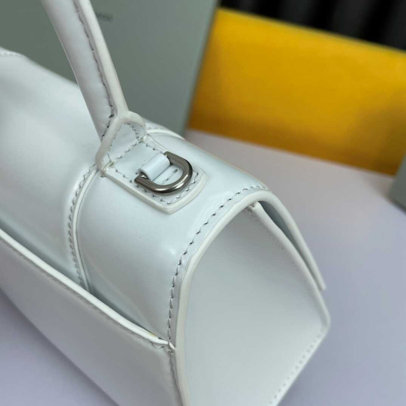 Ba*len*cia*ga hourglass xs tote white