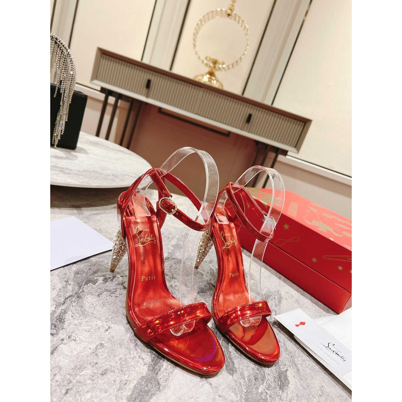 Ch**an louboutin women lipstrass queen red