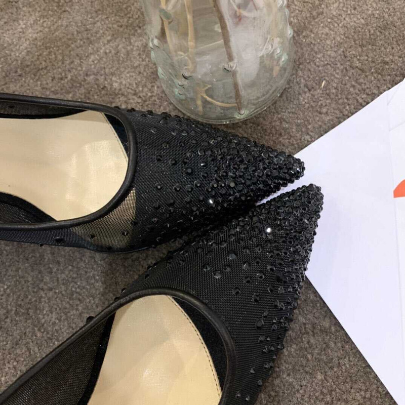 Ch**an louboutin follies strass black