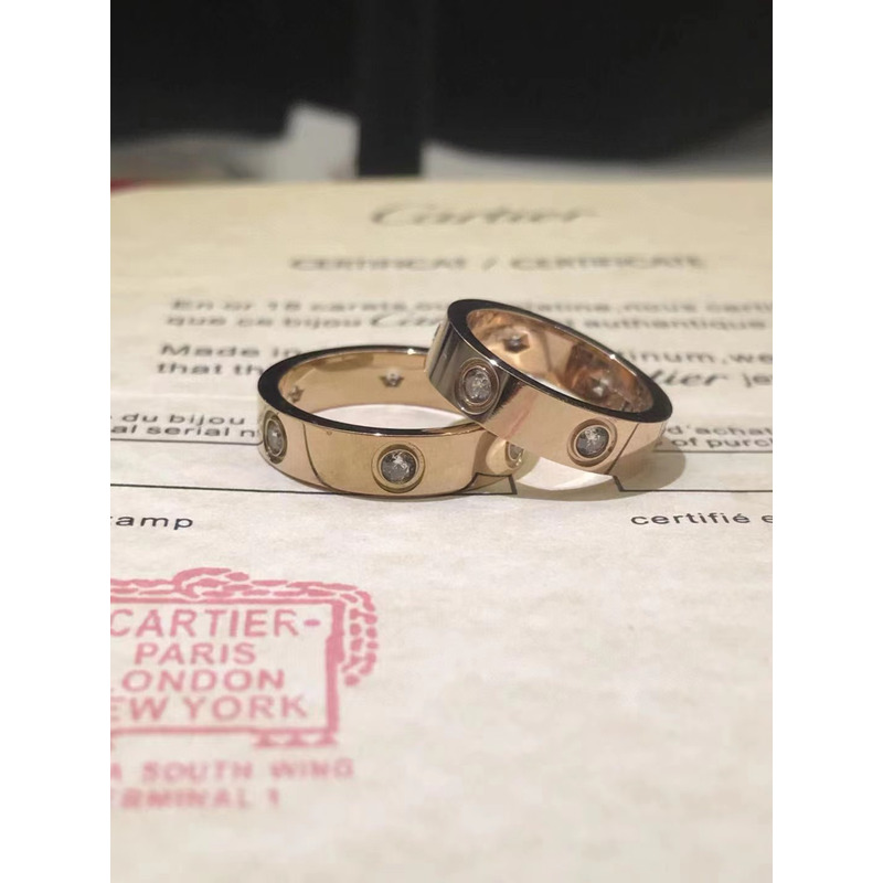 Cartier Rose Gold Ring (One PC)
