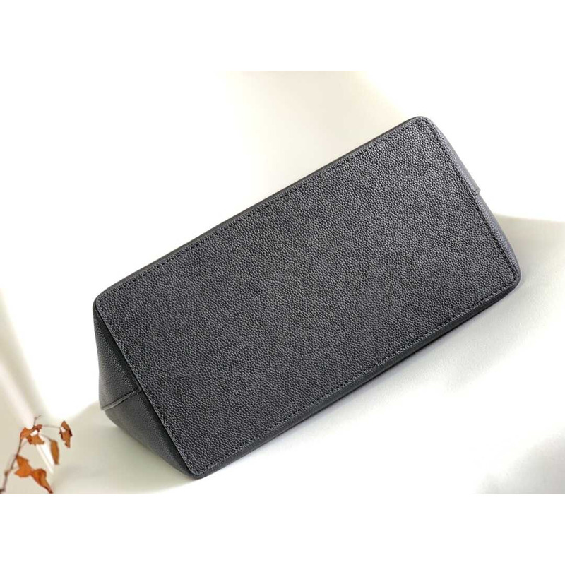 Loewe Small Anagram Tote In Classic Calfskin Black