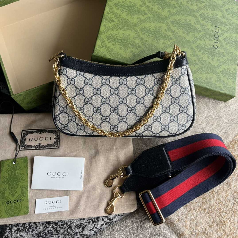 g*u*i ophidia small gg S*p*e shoulder bag in black