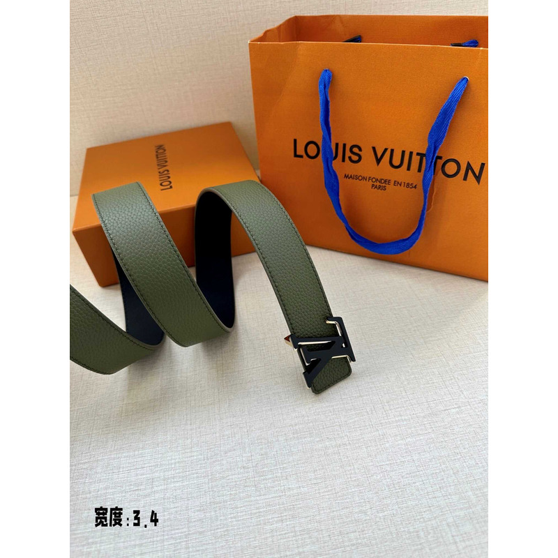 l**is V*t*n optic amry green reversible belt
