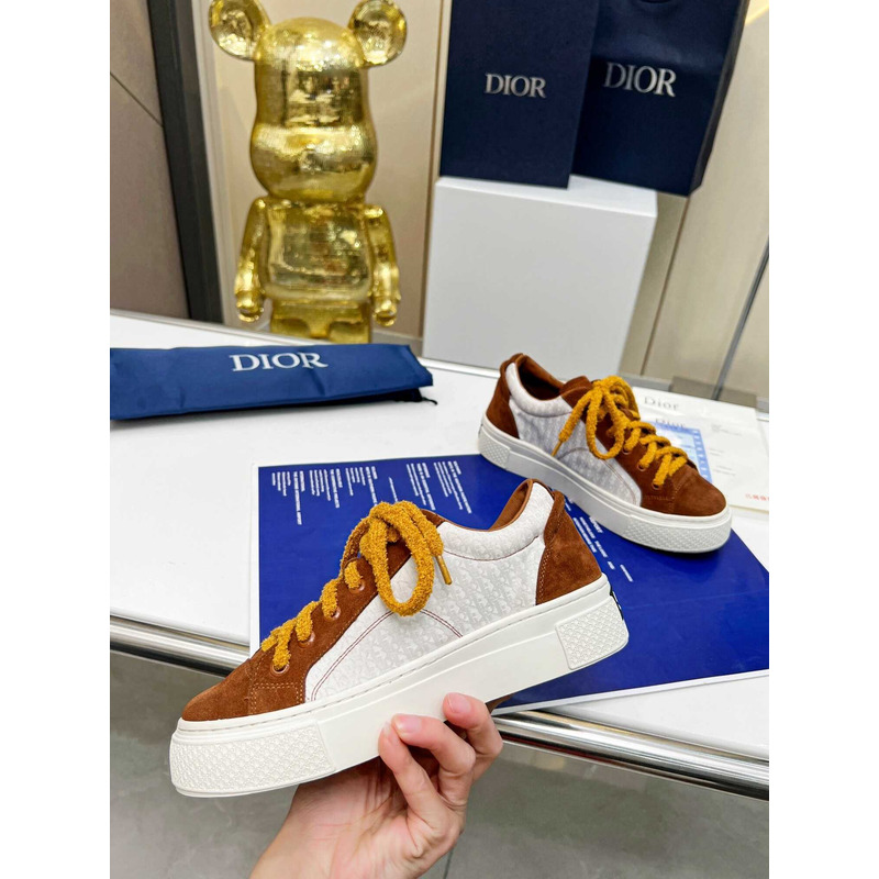 D*or tremaine emory sneakers brown&white