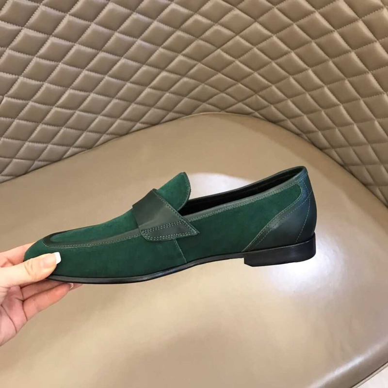 Dolce & Gabbana Antibes Emerald Patina Shoes