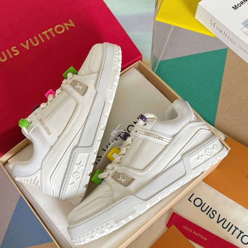 l**is V*t*n trainer sneakers white