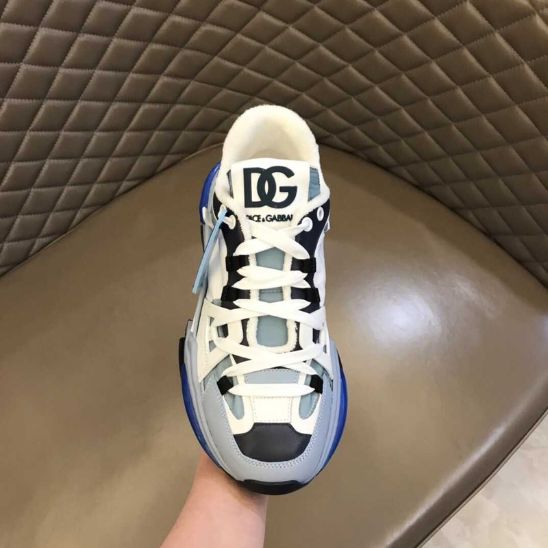 Dolce & Gabbana Airmaster Sneakers Blue&White