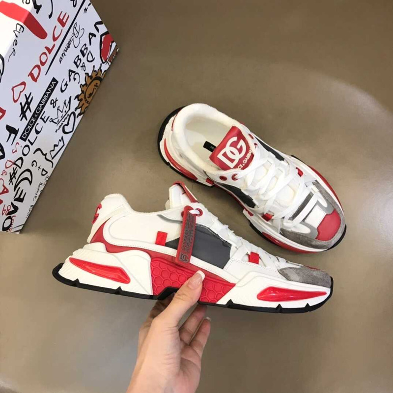 Dolce & Gabbana Airmaster Sneakers White&Grey