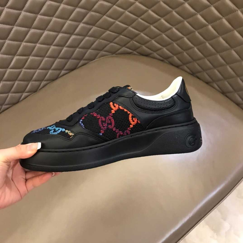 G*u*i panelled low top sneakers