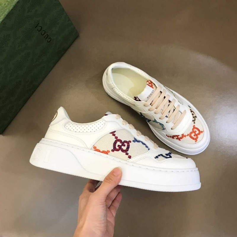 G*u*i gg low-top sneakers white