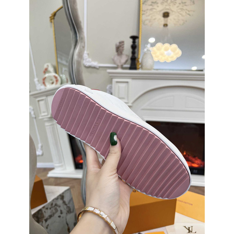 l**is V*t*n time out sneaker white and pink