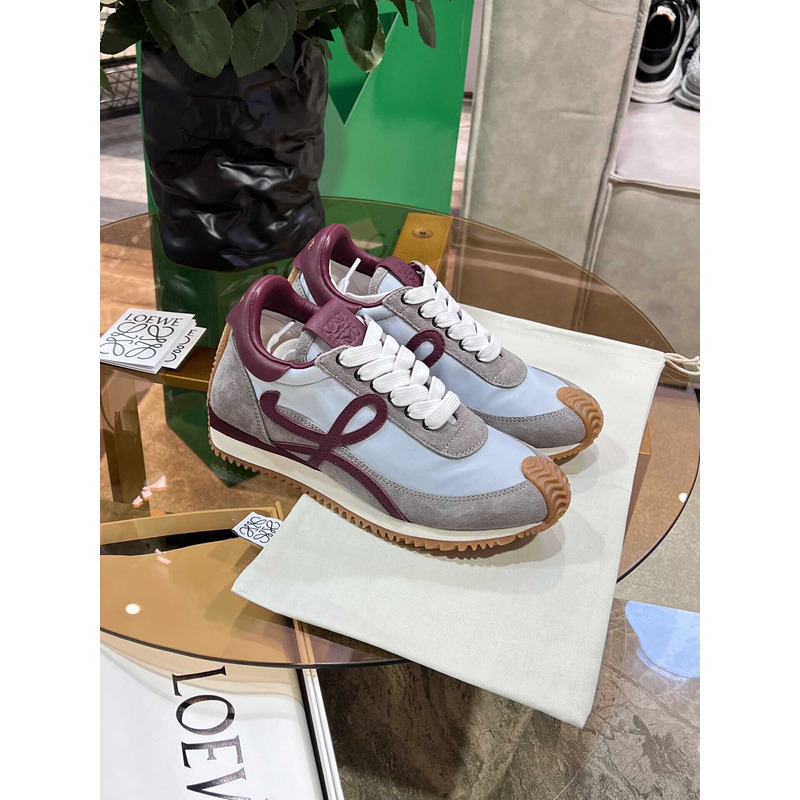 Loewe Flow Runner Logo Sneakers Blue&Grey