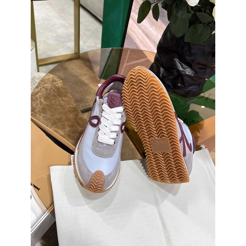 Loewe Flow Runner Logo Sneakers Blue&Grey