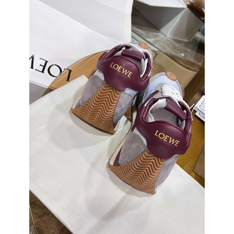 Loewe Flow Runner Logo Sneakers Blue&Grey