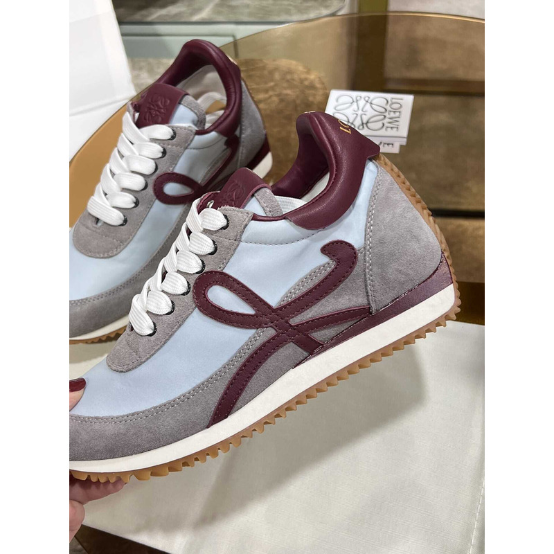 Loewe Flow Runner Logo Sneakers Blue&Grey