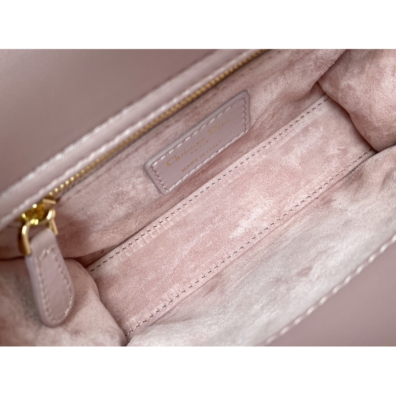 lady D*or  lotus pink lamb bag