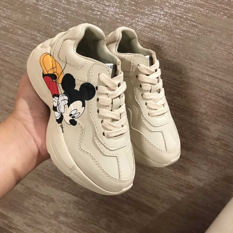 G*u*i rhyton x disney kids sneakers